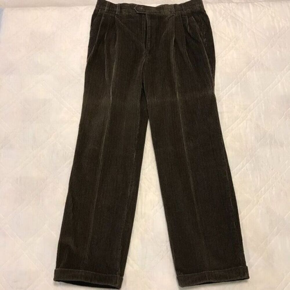 Bill Robin Son brown corduroy pants 36X30‎